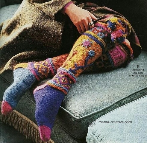 Идеи вязания носков