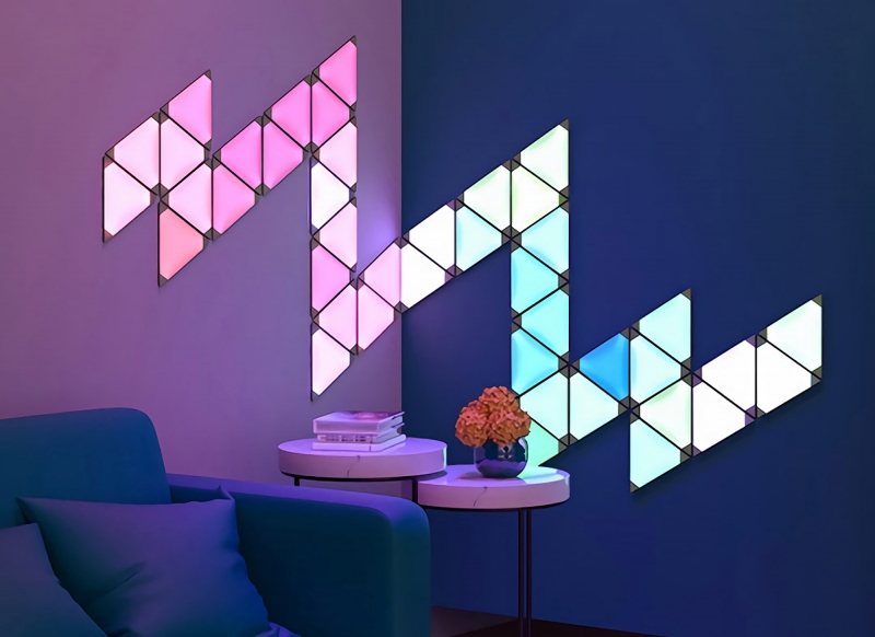 Xiaomi представила Huizuo Smart Light Panel Wall Lamp: световая панель за $15, которая умеет подстраиваться под звук
