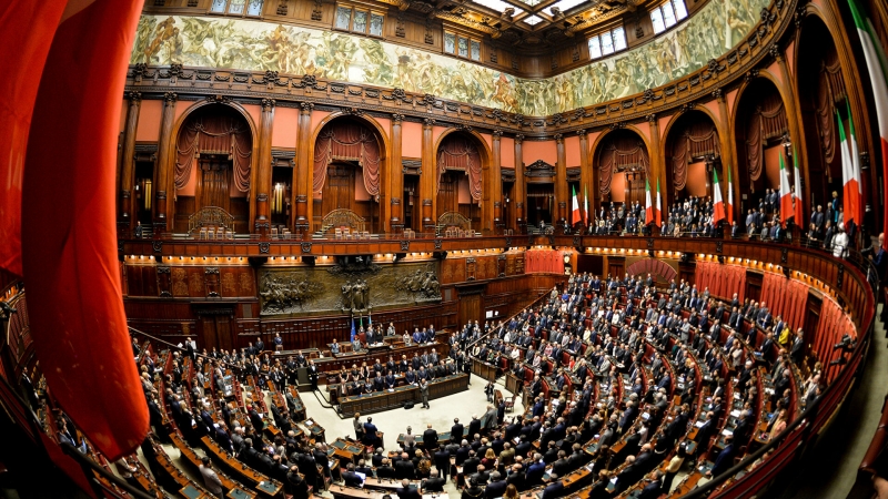 Правительство Италии получило вотум доверия в нижней палате парламента