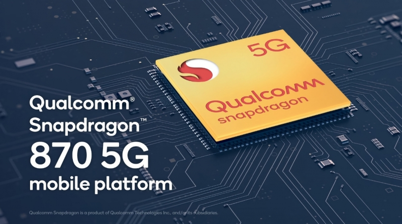Qualcomm представила Snapdragon 870: разогнанный чип Snapdragon 865 Plus для упрощённых флагманских смартфонов