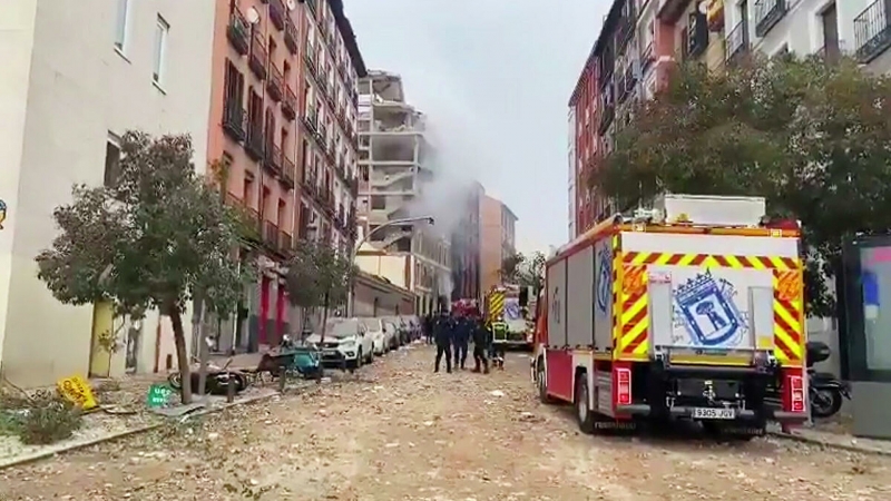 СМИ назвали предварительную причину взрыва в Мадриде