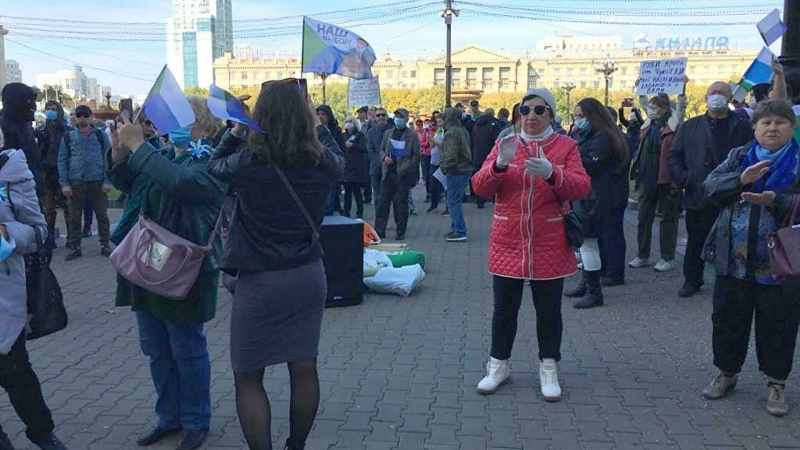В Хабаровске прекратились несанкционированные митинги в поддержку Фургала