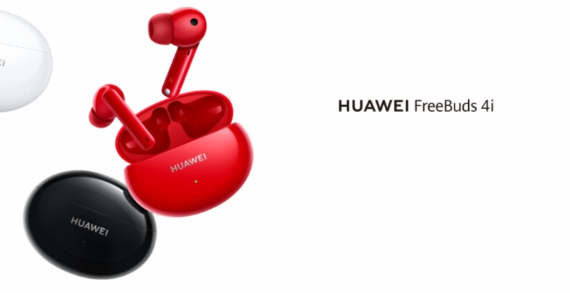 Huawei FreeBuds 4i: беспроводные наушники с функцией активного шумоподавления и автономностью до 22 часов за $75