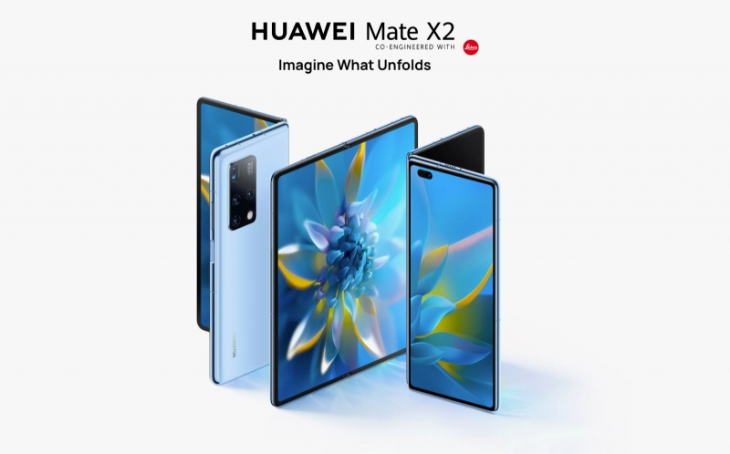 Huawei Mate X2: конкурент Galaxy Z Fold 2 с двумя OLED-экранами на 90 Гц, обновлённым шарниром, чипом Kirin 9000 и квадро-камерой за $2785