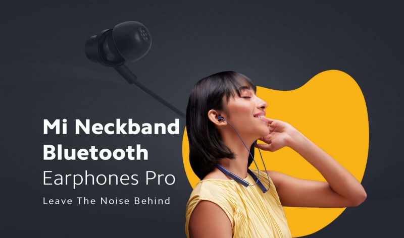 Xiaomi Mi Neckband Bluetooth Earphones Pro: нашейные наушники с ANC дешевле $30
