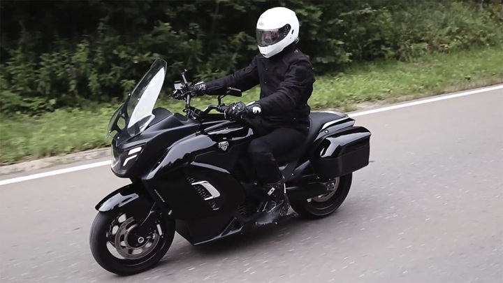3,7 секунды до 100: представлен первый российский электромотоцикл Aurus