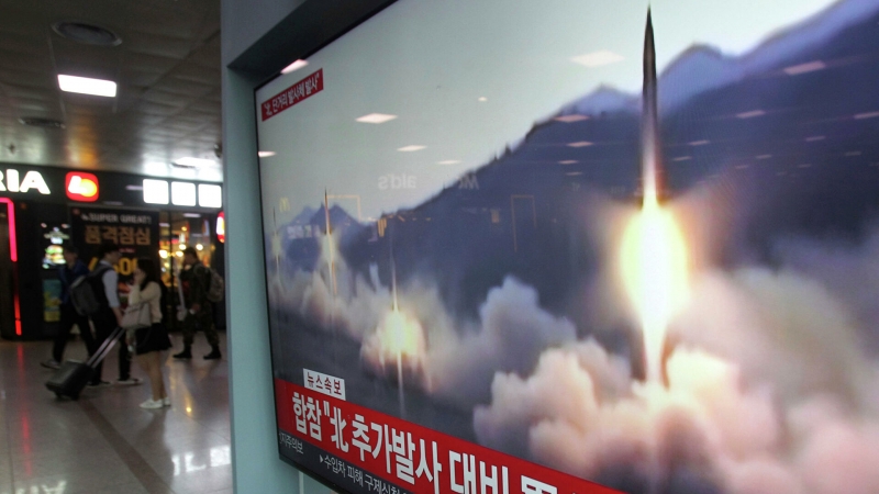CNN сообщил о пуске КНДР двух баллистических ракет