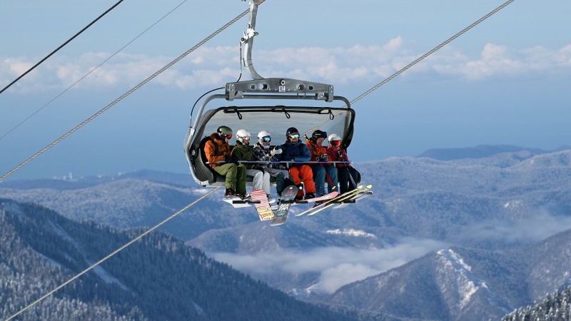 Почти 1,3 миллиона туристов посетили Сочи за зимний сезон