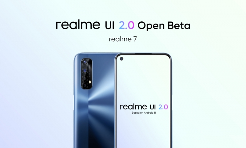 Realme 7 получил бета-версию Realme UI 2.0 с Android 11 на борту