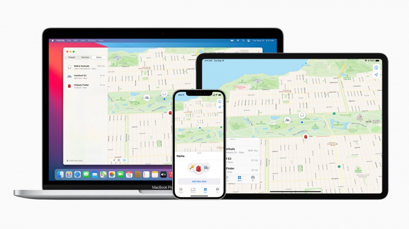 Apple обновила сервис Find My: в приложении теперь можно отслеживать устройства сторонних производителей