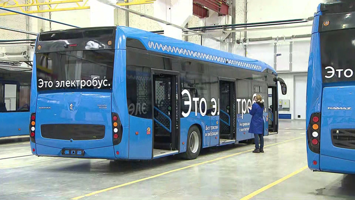 Первые электробусы московской сборки начнут возить пассажиров уже в мае