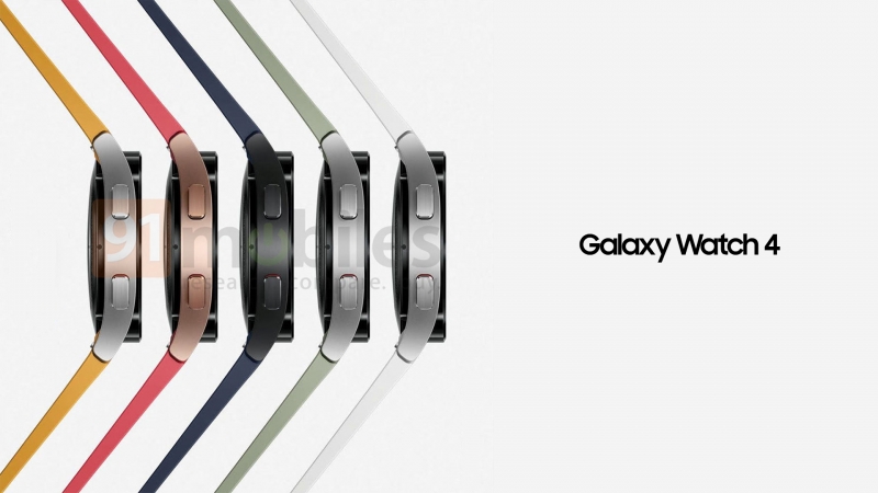 Samsung Galaxy Watch 4 появились на официальных рендерах: новые расцветки, плоский дисплей и никакого безеля
