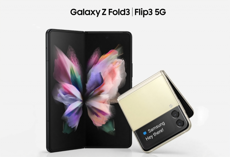Samsung Galaxy Z Fold 3 и Galaxy Z Flip 3 появились на качественных официальных рендерах