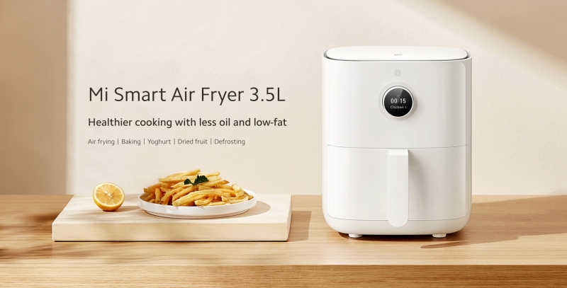 Xiaomi Mi Smart Air Fryer 3.5L: умная аерофритюрница с поддержкой Google Assistant и Amazon Alexa за 99 евро