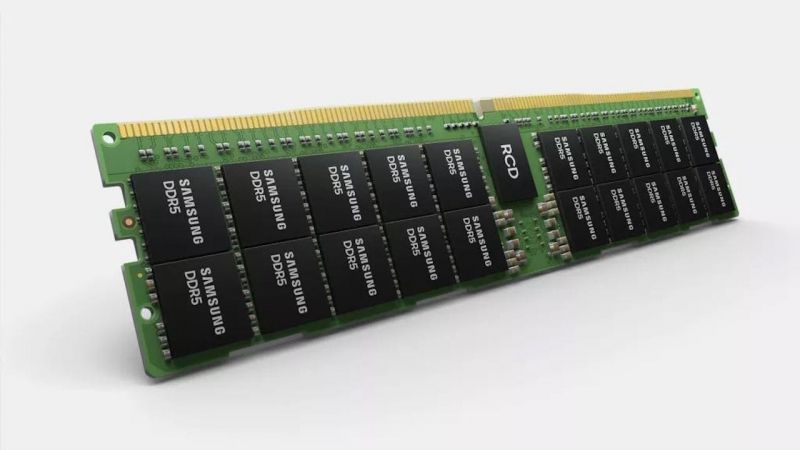 Новые микросхемы памяти DDR5 от Samsung увеличивают емкость одной планки до 768 ГБ