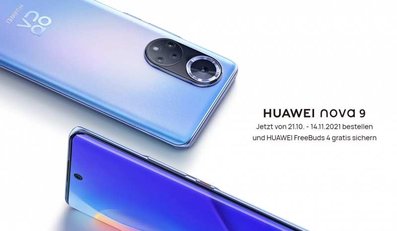 Huawei nova 9 в Европе – Snapdragon 778G без 5G, 50-МП камера и 120-Гц дисплей OLED за €499