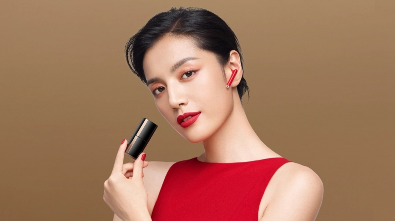 Huawei представила TWS-наушники FreeBuds Lipstick с ANC и автономностью до 24 часов за €249