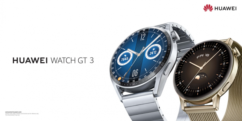 Huawei Watch GT 3 – экраны 42 мм и 46 мм, до 14 дней автономной работы, SpO2 и GPS по цене от €329