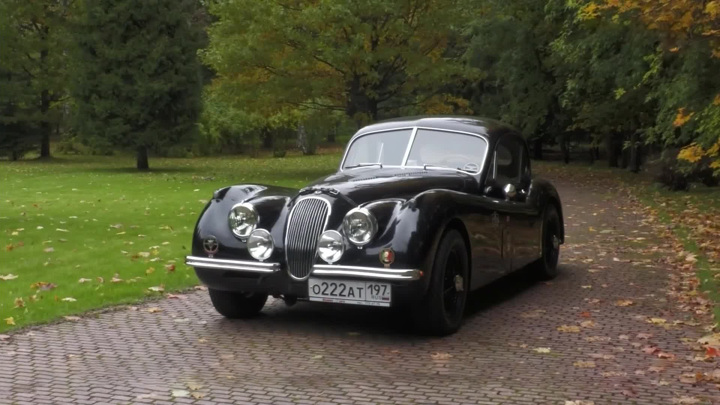 Jaguar XK 120: скульптурные линии и английский комфорт