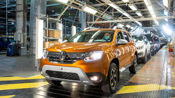 В Москве возобновилось производство Renault
