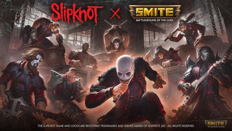В мае стартует кроссовер Smite с металл-группой Slipknot
