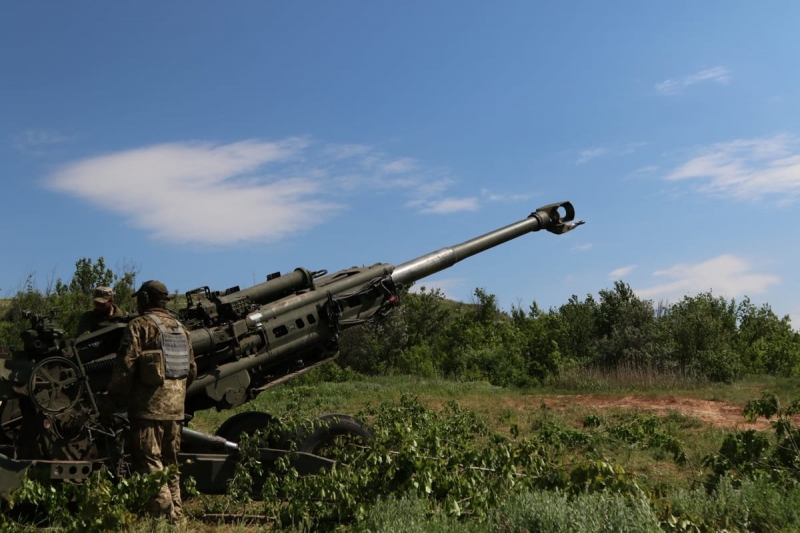 ВСУ используют в бою на Донбассе гаубицы M777 (фото)