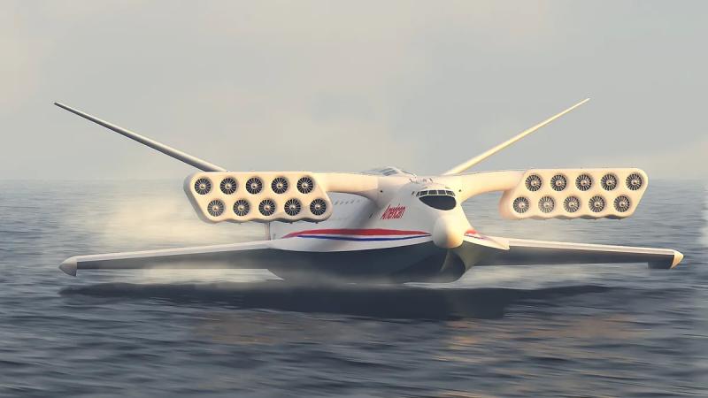 Aerocon Wingship – летающий корабль с 20 ракетными двигателями и запасом хода почти 20 000 км, который так и не был разработан из-за сумасшедших издержек