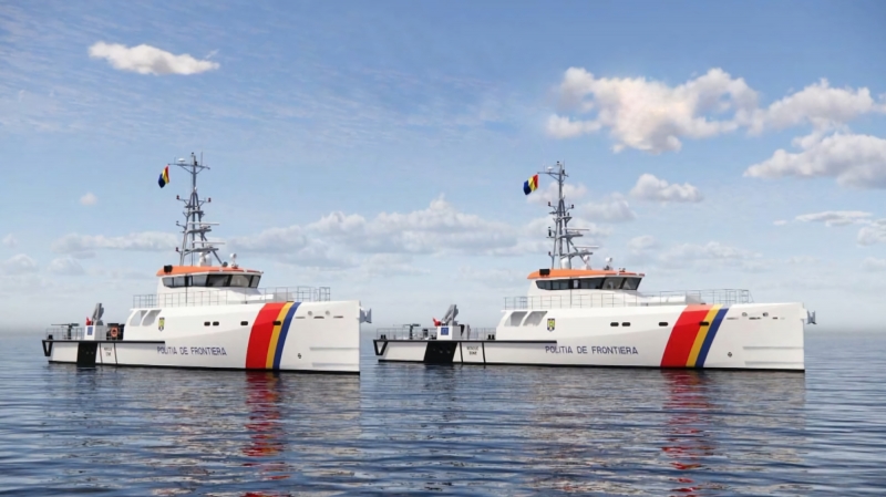 Компания Damen Shipyard спустила на воду первый корабль FCS 4008 Patrol для Румынии