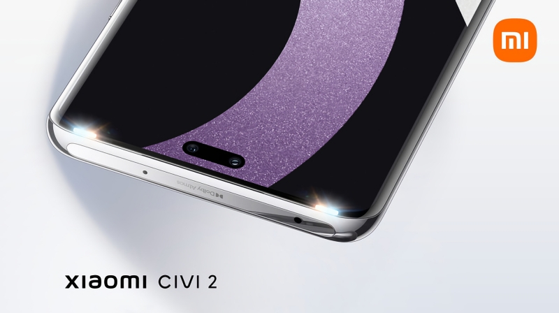 Xiaomi показала пресс-рендеры смартфона CIVI 2: новинка получит дисплей с отверстием в стиле iPhone 14 Pro