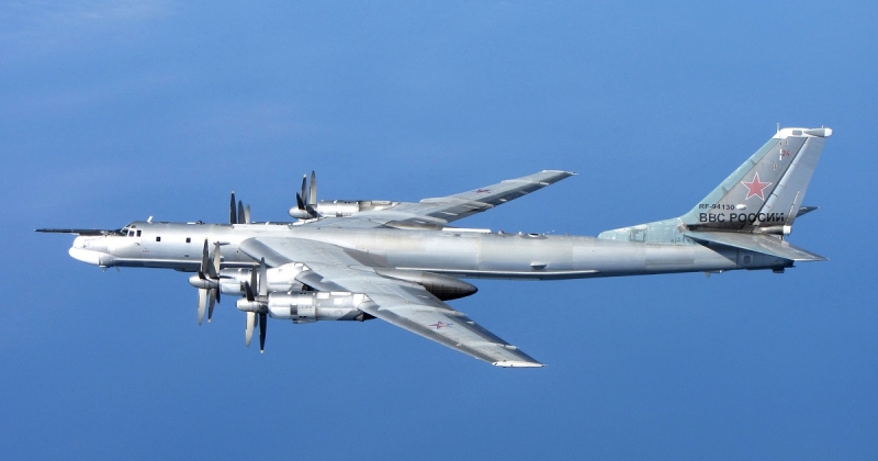 Два российских ядерных бомбардировщика Ту-95 вошли в зону идентификации ПВО Аляски – ВВС США перехватили их с помощью F-16 Fighting Falcon