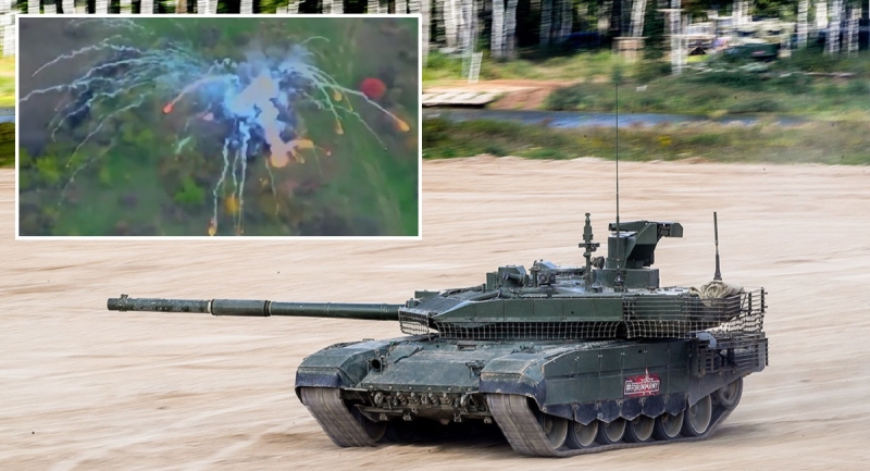 M982 Excalibur vs Т-90М «Прорыв»: ВСУ поразили российский ультрасовременный танк с помощью высокоточного снаряда 