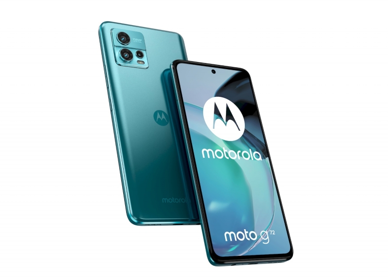 Motorola представила Moto G72 в Европе: чип MediaTek Helio G99, камера 108 МП и защита IP52 за €260