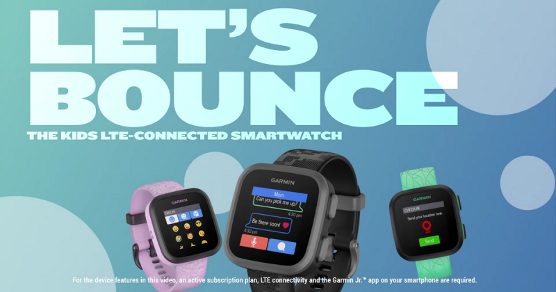 Garmin Bounce – детские смарт-часы с LTE по подписке и GPS за $150