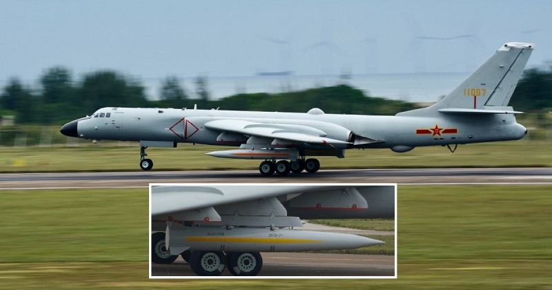 Китай представит аэробаллистическую ракету для бомбардировщика H-6K