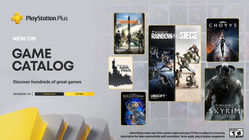 PlayStation дополнит библиотеки Extra & Deluxe новыми играми 15 ноября: Skyrim, Rainbow Six Siege, коллекция Ratchet & Clank и другие