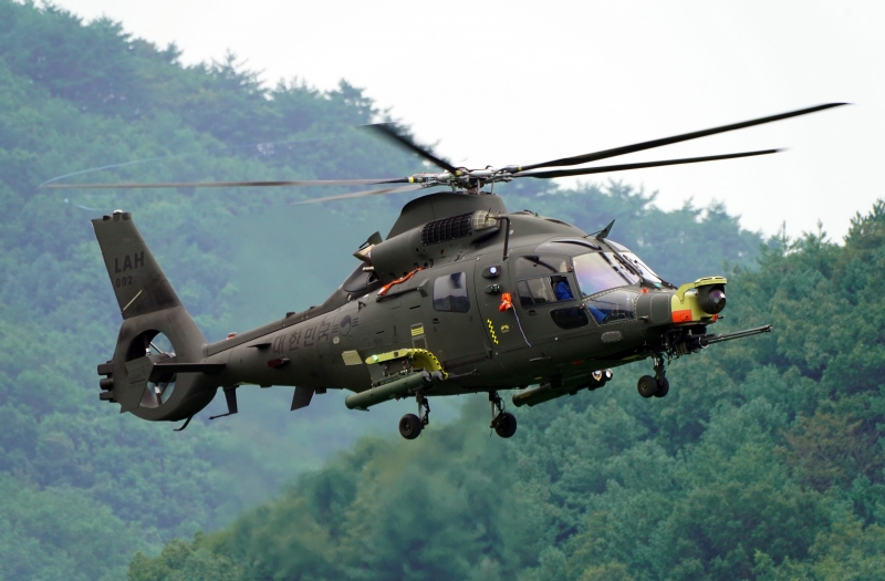 Южная Корея покупает 10 лёгких боевых вертолётов KAI LAH, сумма контракта составляет $235 000 000