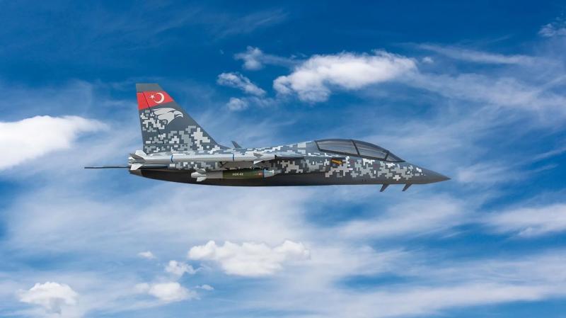 Турецкий лёгкий штурмовик TAI Hürjet впервые выехал из ангара – самолёт будет использоваться для обучения лётчиков F-35 и TAI-TF-X