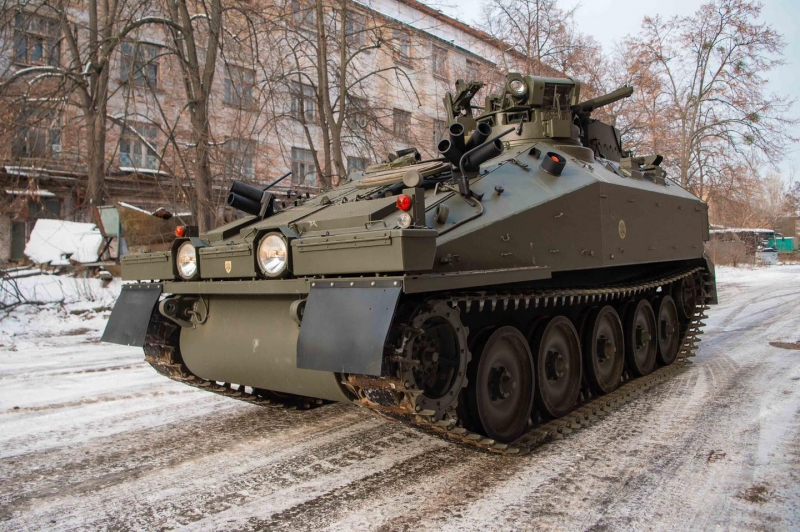 Вооружённые Силы Украины получили новую партию британских БТР FV103 Spartan