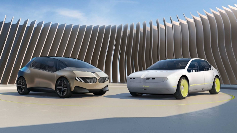 BMW представил концепт-кар-хамелеон i Vision Dee, который может менять цвет кузова и выражать эмоции