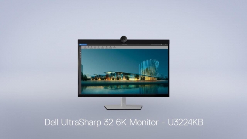 Dell представил профессиональный монитор UltraSharp 32 формата 6K, который будет конкурировать с Apple ProDisplay XDR