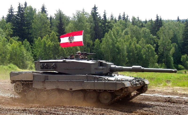 Австрия хочет модернизировать танки Leopard 2A4 до уровня A7