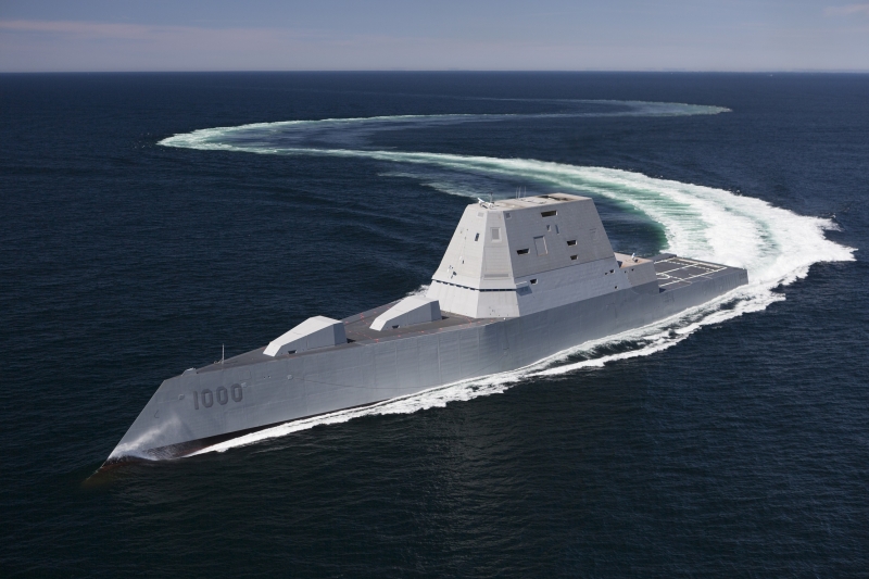 Lockheed Martin и ВМС США начнут испытания гиперзвуковых ракет в 2024 году на эсминце USS Zumwalt