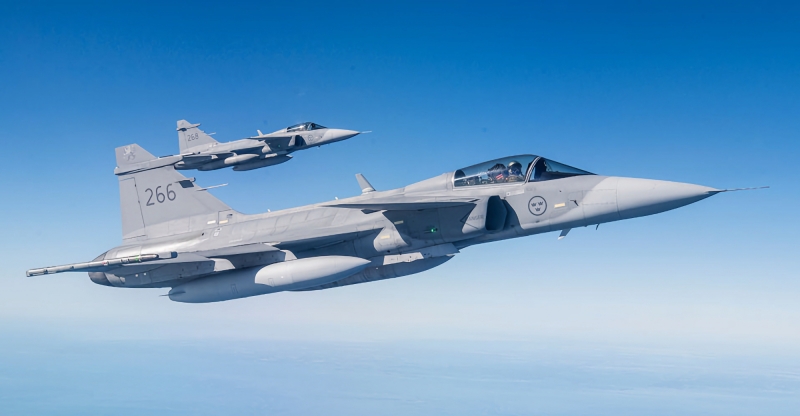 Швеция рассматривает возможность передать Украине истребители Gripen