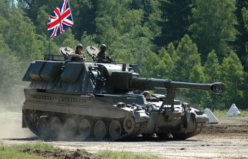 Украинские военные в ближайшие дни начнут учится использовать британские САУ AS90