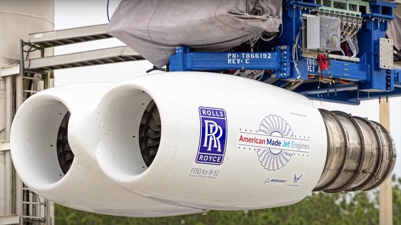Rolls-Royce и Boeing начали испытания новых двигателей для ядерных бомбардировщиков B-52H Stratofortress, которые продлят срок службы на 30 лет