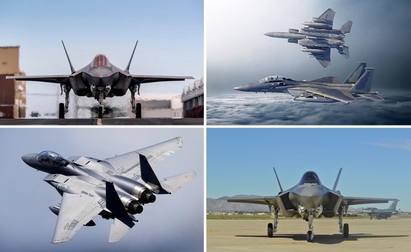 США нарастят производство истребителей F-35 Lightning II и F-15EX Eagle II