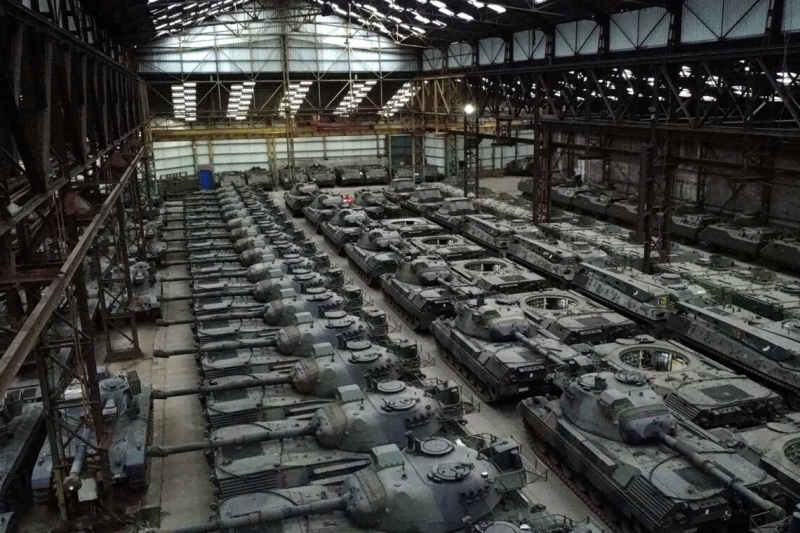 Украина получит до 90 танков Leopard 1 до конца 2023 года от Дании, Нидерландов и Германии