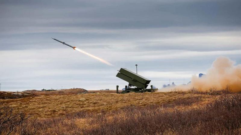 Воздушные Силы Украины впервые показали зенитно-ракетный комплекс NASAMS