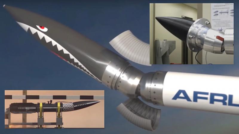 ВВС США тестируют ракету-мутанта со загибающейся носовой частью для истребителя шестого поколения и борьбы против гиперзвукового оружия