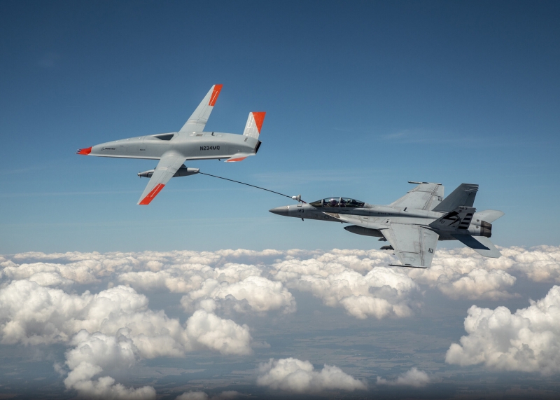 Boeing отложил поставки дронов-заправщиков MQ-25A Stingray для ВМС США до 2026 года